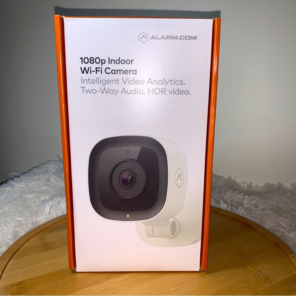 ALARM.COM ADC-V523X 1080P Indoor Wi-Fi Camera 2-way Audio HDR Video Wireless